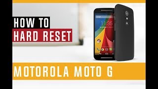 Motorola Moto G XT1068 Hard Reset  Factory Reset [upl. by Spain934]