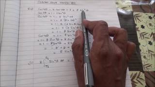 October 2009 9709 31 P3 HSC A Level Maths Q5 [upl. by Niledam]