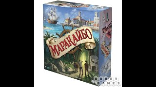 Маракайбо 12 часть  играем в настольную игру Maracaibo board game [upl. by Llenrev637]