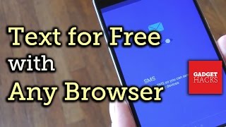 Send amp Receive Android SMS Messages from Any Browser for Free HowTo [upl. by Claire390]