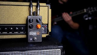 Zephyr fx Henchman HM2 LM308N Distortion RAT  HM2 EQ quick demo with PRS [upl. by Eilema900]