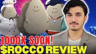 🚀 ANOTHER HIDDEN GEM 💎ROCCO 🔥 ITS JUST A ROCK 🪨 1000X POTENTIAL 📈🚀 [upl. by Utham608]