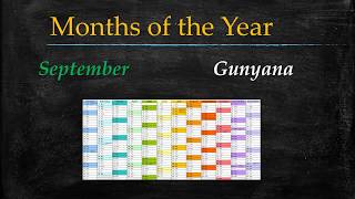 Learn the 12 Months of the Year in Shona [upl. by Gustie]