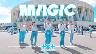 KPOP IN PUBLIC  TXT   MAGIC  Dance Cover from Taiwan  ACT  PROMISE WORLD TOUR IN TAIPEI [upl. by Dnaleel]