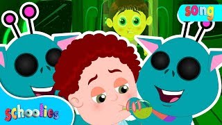 Aliens Gonna Take You  Nursery Rhymes For Toddler Fun Videos For Children Schoolies [upl. by Trinidad526]