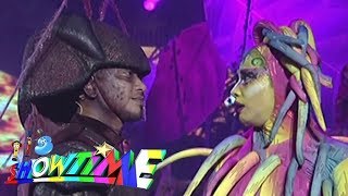 Its Showtime Team Karylle and Jhong performs an original musical play in Magpasikat 2017  Part 1 [upl. by Nyvlem156]