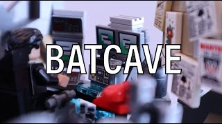 LEGO Batman Custom Batcave MOC Review [upl. by Tristram517]