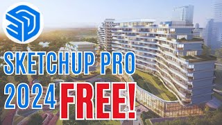 Install sketchup 2024 free  Student License  Free  complete guide [upl. by Vogeley]