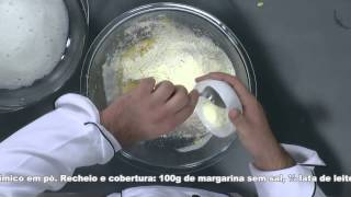 RECEITA BOM SABOR 27042015 BOLO TRUFADO DE LEITE EM PO [upl. by Eriam]