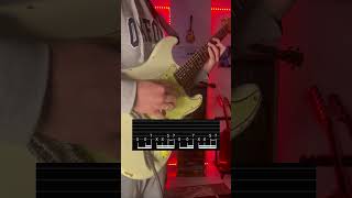 TAB Måneskin  Zitti e Buoni Riff 🤌🔥 guitartabs maneskin licks guitarlessons tabs riff [upl. by Oniluap]