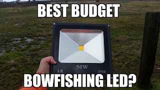 Budget Bowfishing LED light LE warm white LED [upl. by Ressay]