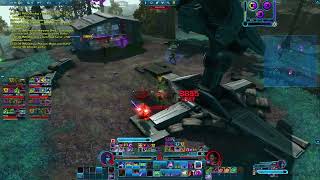 SWTOR Novarre 241024 Sorcerer surviving enemy focus the weak link in the pvp super team [upl. by Tnattirb828]