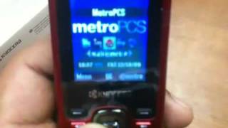 Metro PCS NEW Kyocera Domino unboxing [upl. by Mikael]