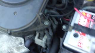 Fiat punto 12 8V idle hot engine [upl. by Trevah727]