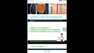 Beta Oxidation of fatty acids and ketogenesis [upl. by Lourdes]