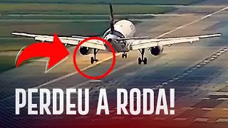 Airbus A319 Perdeu Uma Roda no Santos Dumont LiveExtra [upl. by Eelaroc49]