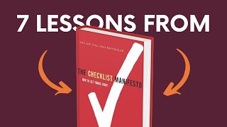 THE CHECKLIST MANIFESTO by Atul Gawande Top 7 Lessons  Book Summary [upl. by Atinaj]