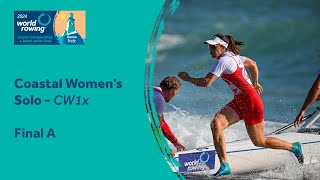 2024 World Rowing Beach Sprints Finals  Coastal Women’s Solo  Final A [upl. by Kerstin]