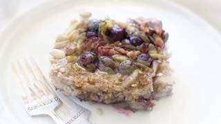 Blueberry Baked Oatmeal [upl. by Dewie]