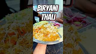 Biryani Thali In Just Rs 320 biryanilovers biryaniislove streetfood biryanicombo video [upl. by Atterahs]