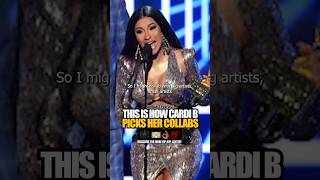 Cardi B exposes how she picks her collabs 🎼💿💯 cardib hiphop rap [upl. by Avonasac183]