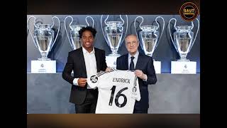 Endrick Moreira AMWAGA MACHOZI ashindwa Kuongea baada yakutua Real Madrid [upl. by Eniamraj]