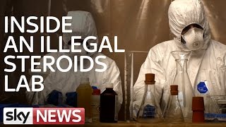 Inside An Illegal Steroids Lab [upl. by Arvin161]