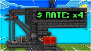 Multiplying My Earnings  Minecraft Skyblock  PvPWars [upl. by Niela793]