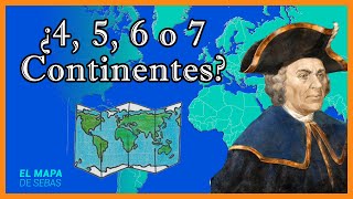 🗺¿Cuáles son las FRONTERAS de los CONTINENTES 🗺  El Mapa de Sebas [upl. by Shellie]