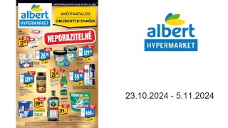 Leták Albert Hypermarket CZ  23102024  5112024 [upl. by Etnaled284]