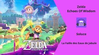 La Faille des eaux de Jabule Soluce 100 Zelda Echoes Of Wisdom Jabul Zora Peuple Riviere Mer [upl. by Diley546]