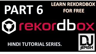 Rekordbox tutorial series PART 6 performance mode [upl. by Ariahay]