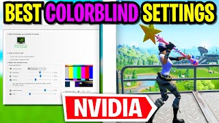 BEST Color Settings in Fortnite Chapter 2 Season 7 PC  CONSOLE [upl. by Klemm]