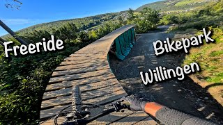 Bikepark Willingen  Freeride inkl neuem Part 3  092023 [upl. by Llenol]