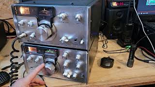 Kenwood 599 twins working better now actually can transceive diy ham radio [upl. by Onilatac]