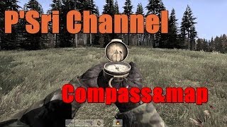 Dayz SAHow to compassampMapวิชาเดินป่า เข็มทิศแผนที่ [upl. by Snoddy317]