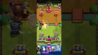 THE pump mortar deck🗿 clash clashroyale gaming gameplay [upl. by Oigaib]