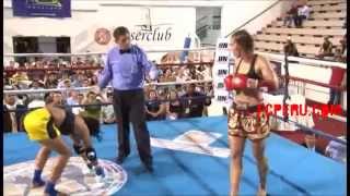 Antonina Shevchenko vs Princesa Manzanares México 🥊 Campeonato Mundial de kickboxing CMK [upl. by Nosduj]