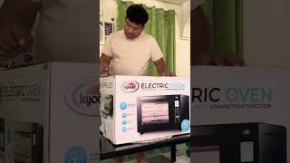 Kyowa Digital Electric Oven KW3352 Honest Review Sulit nga ba [upl. by Socem]