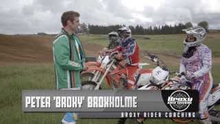 BROXY RIDER ACADEMY  Lesson 1 Basic Cornering [upl. by Azeret382]