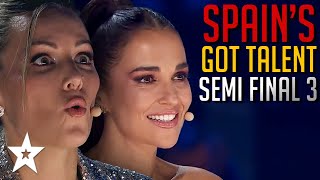 Spains Got Talent 2023 All AUDITIONS  Semi Final 3 [upl. by Nowaj98]