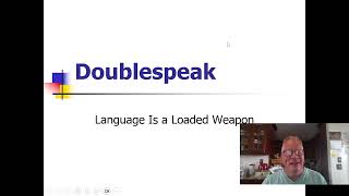 Review of Doublespeak and the Doublespeak Essay  Summer 2024 [upl. by Florry]