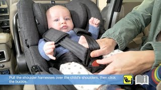 Joie Spin 360 Installation  How To Install And Use The Joie Spin 360 Swivel Car Seat And Its Insert [upl. by Gati]