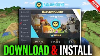 How To Install Badlion Client For Minecraft  Full Guide [upl. by Sivie584]