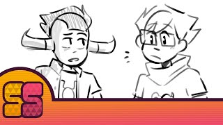 Tavros visitor Homestuck comic dub  SleepySouls [upl. by Wallas498]