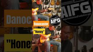 Honey Danocaster Offset guitar youtubeshorts [upl. by Neal]