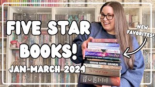 Five Star Reads JanuaryMarch 2024  new favorite books [upl. by Emelin930]