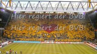 BVB Dortmund Fangesänge MIT TEXT [upl. by Montague]