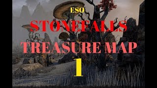 ESO STONEFALLS TREASURE MAP 1 [upl. by Hcir]