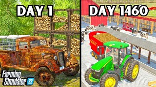 I Spent 4 years Building A Family Farm  Farming Simulator 22 [upl. by Etireuqram715]